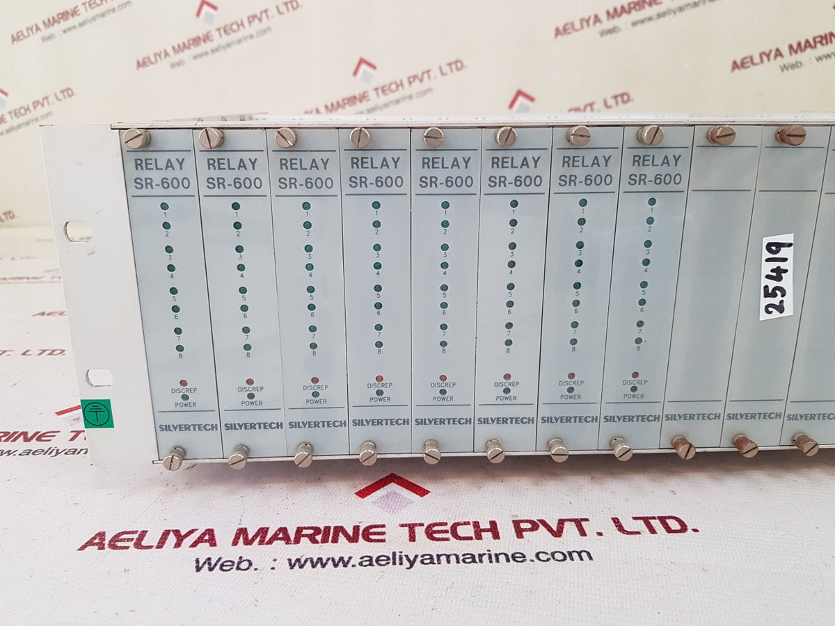 Silvertech sr-600 relay control panel rack – Aeliya Marine