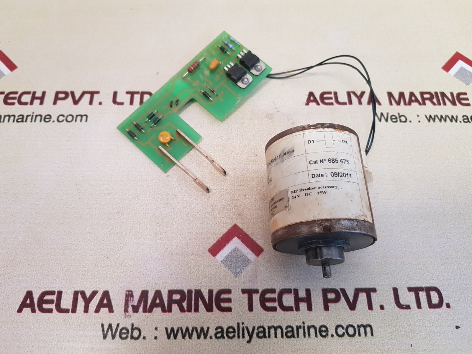 Merlin Gerin 685 675 Circuit Breaker Closing Coils Under Voltage Release