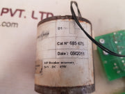 Merlin Gerin 685 675 Circuit Breaker Closing Coils Under Voltage Release
