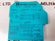 Pepperl+fuchs k-system kfd2-sr2-ex2.w safety barrier module