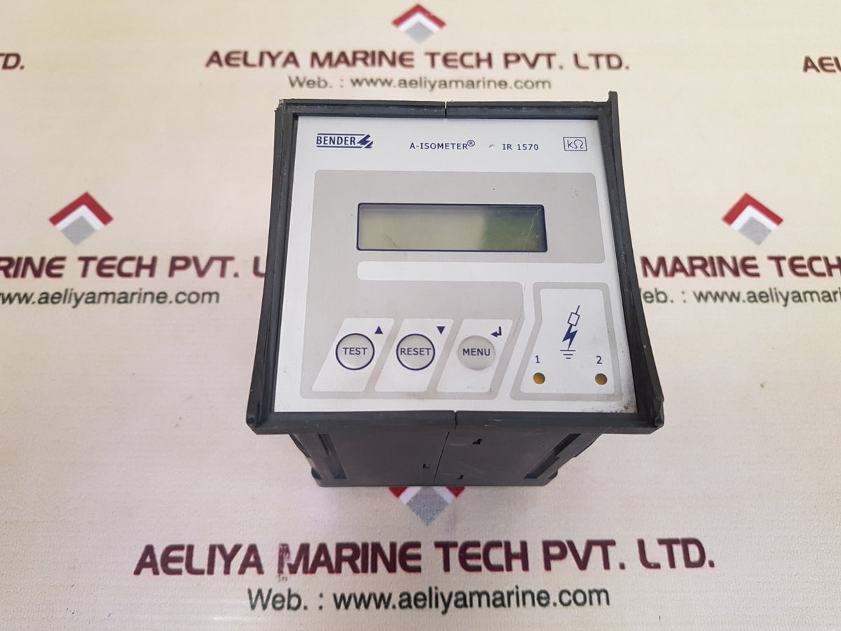 Bender Ir1570W-435 Insulation Monitoring Device B91044000W Relay Ac 23 ...