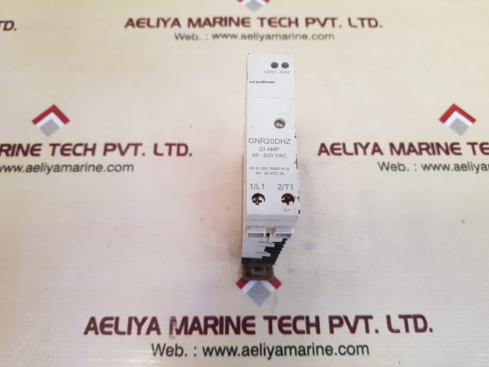 Crydom Gnr 20Dhz Cooltech Solid State Relay 20 Amp 48-600 Vac