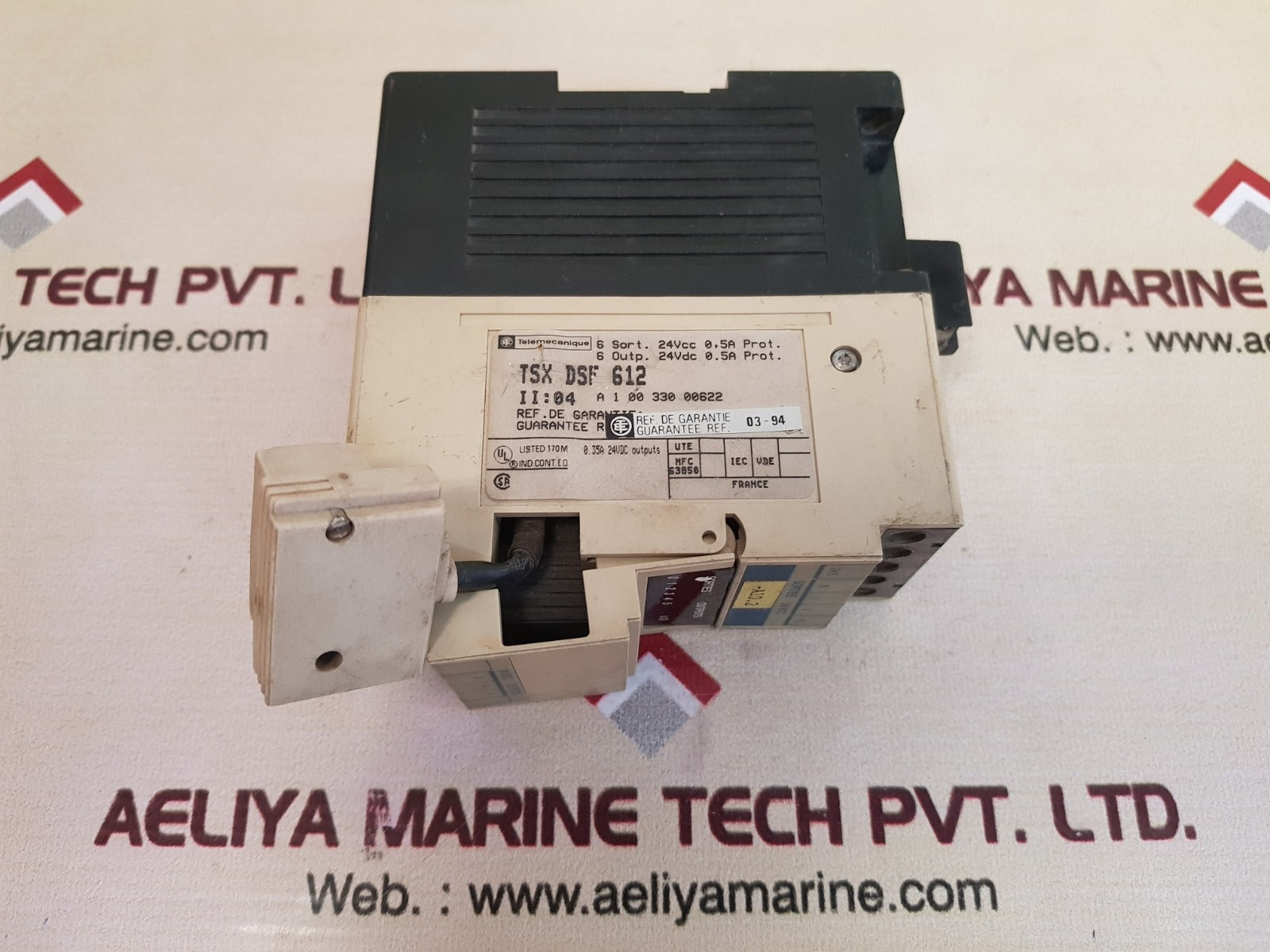 Telemecanique Tsxdsf612 Output Module 0.35A 24Vdc