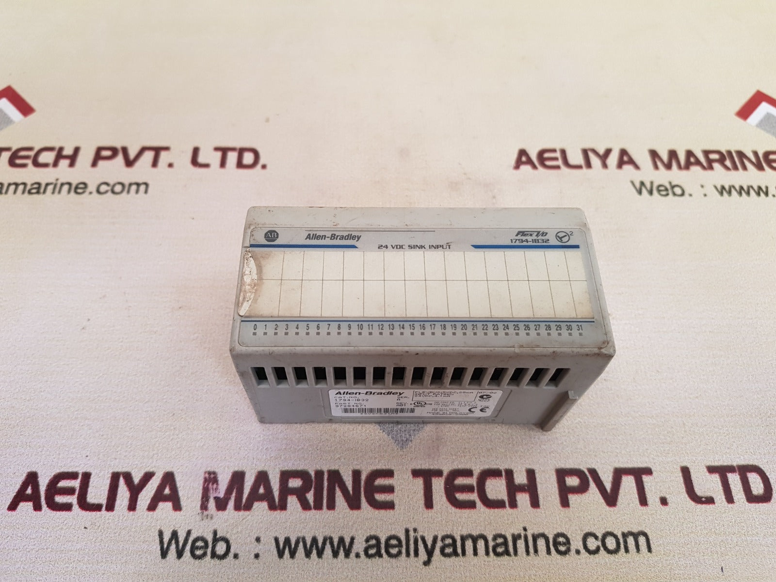 Allen-bradley 1794-ib32 Ser.A Flex I/O Sink Input Module 24 Vdc