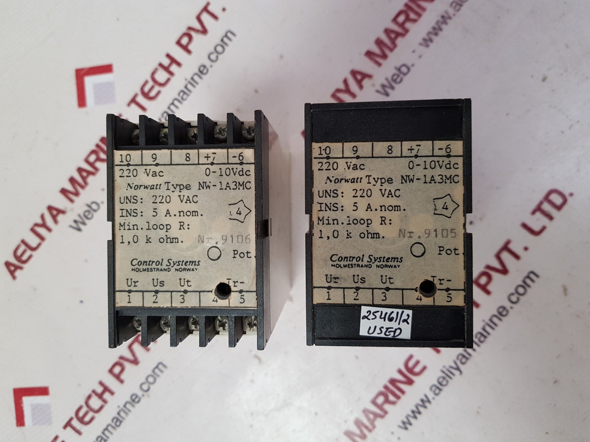 Control systems nw-1a3mc 