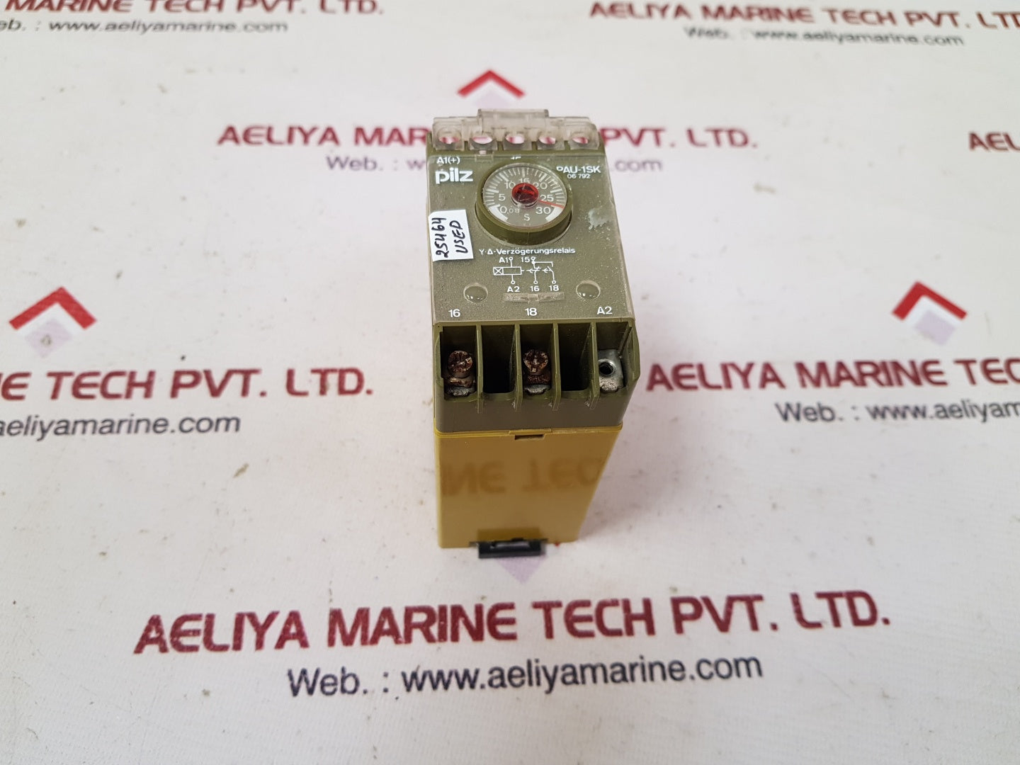 Pilz Pau-1Sk/30/230Vws/1Uz Safety Time Delay Relay