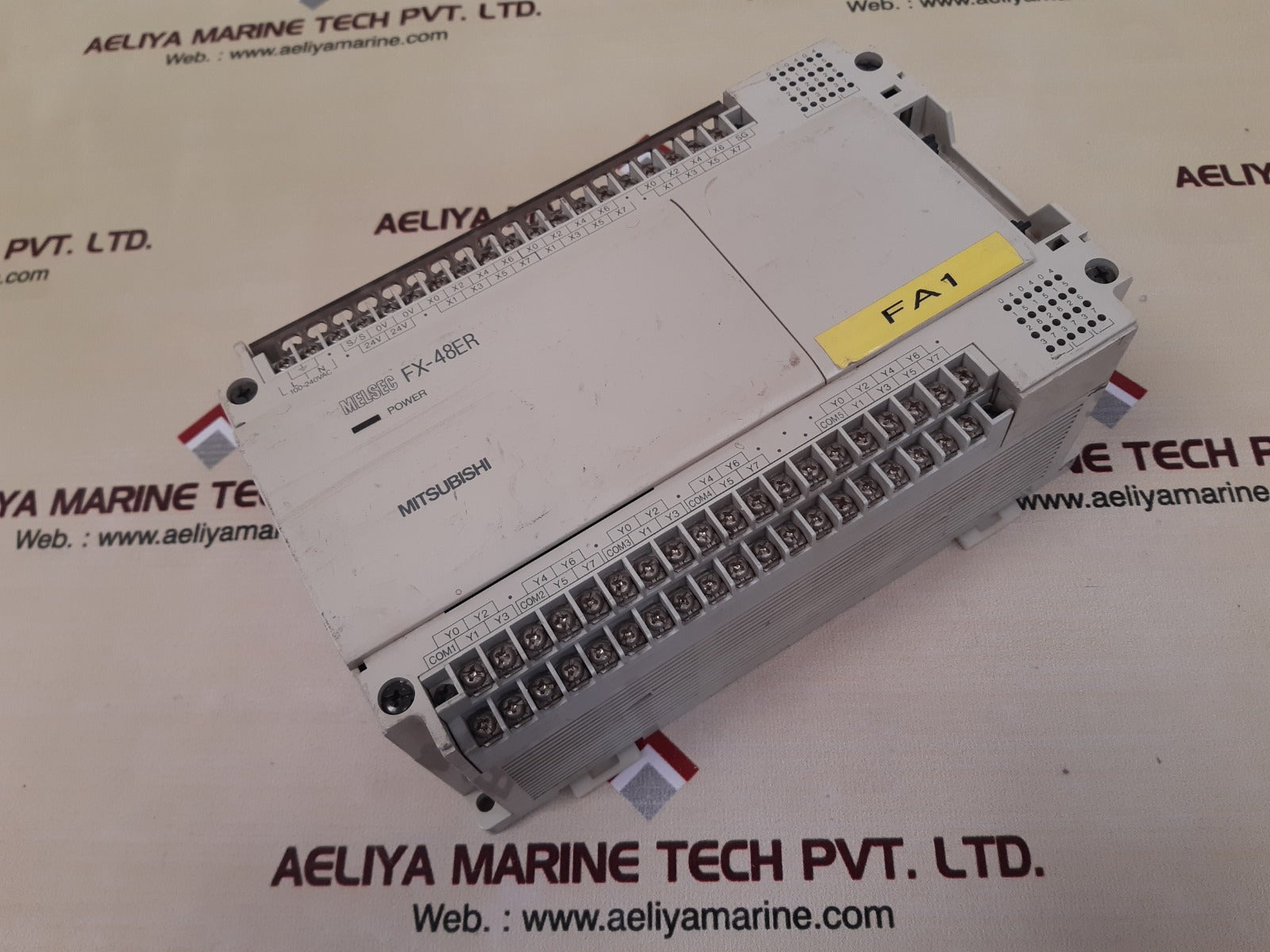Mitsubishi melsec fx-48er-es programmable controller