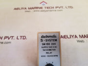 Electromatic S-system Sm 155 220 Tachometer Relay 220Vac