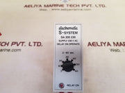 Electromatic S-system Sa 205 230 Timer Delay Relay 3-60 Sec