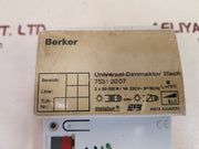 Berker 7531 20 07 Universal-dimmaktor Actuator 2 Fold 230V~50/60Hz