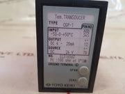 Toyo Keiki Cgp-1 Temperature Transducer Dc 24V (New)