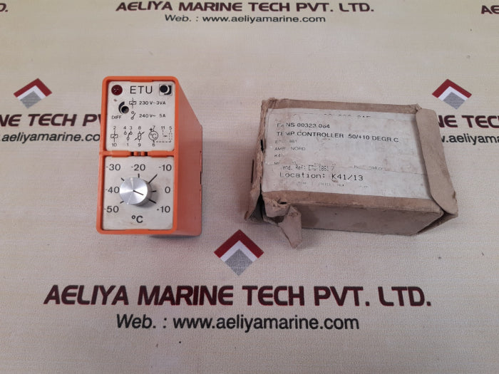 Bircher Etu Ch-8222 Temperature Controller -50 To +10°C