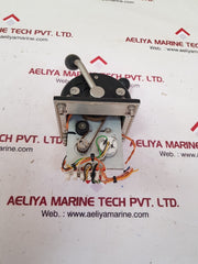 Lilaas lf90d-01-24 thruster double fwd multipurpose control lever