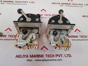 Lilaas lf90d-01-24 thruster double fwd multipurpose control lever