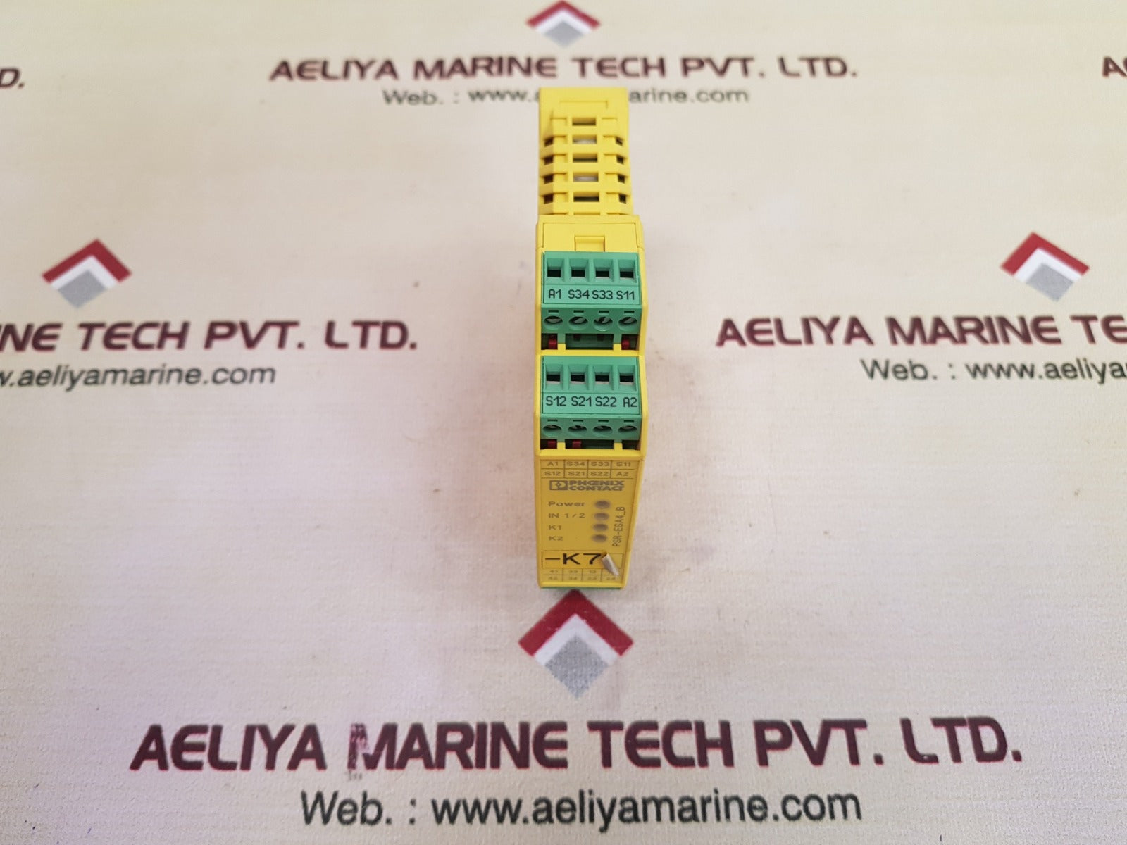 Phoenix Contact Psr-scp- 24Uc/Esa4/3X1/1X2/B Safety Relay 6A 24V Ac/Dc