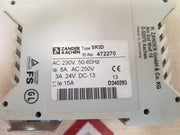 H. Zander Sr3D Safety Relay 472270 50/60Hz