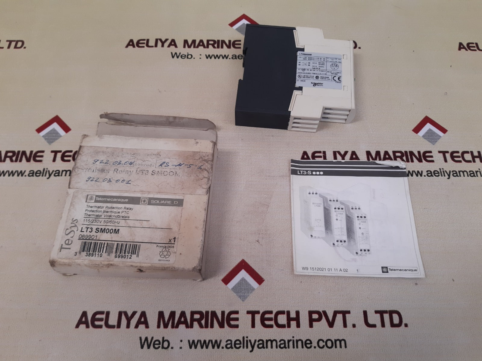 Schneider Electric Lt3Sm00M Thermistor Protection Relay 115/230V 50/60Hz