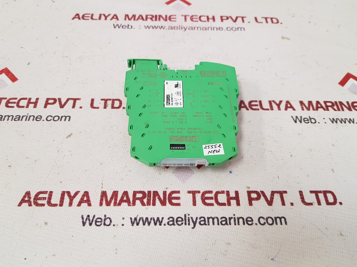 Phoenix Contact Mini Mcr-sl-ui-rel Threshold Value Switch 2864480