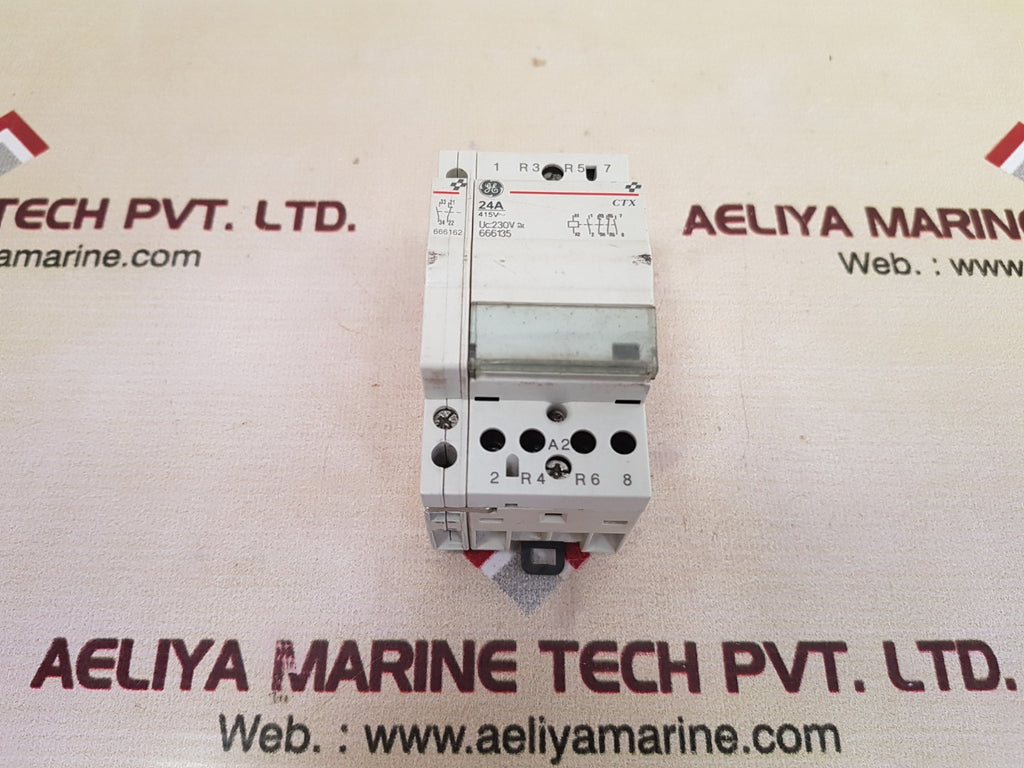 Ge Ctx 242252 Contactor 666162 24A 415V – Aeliya Marine