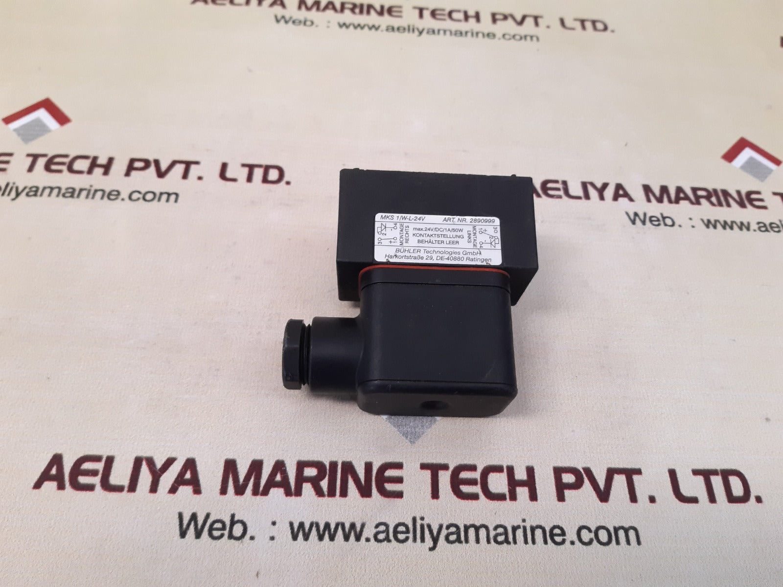 Buhler mks 1/w-l-24v level switch 2890999