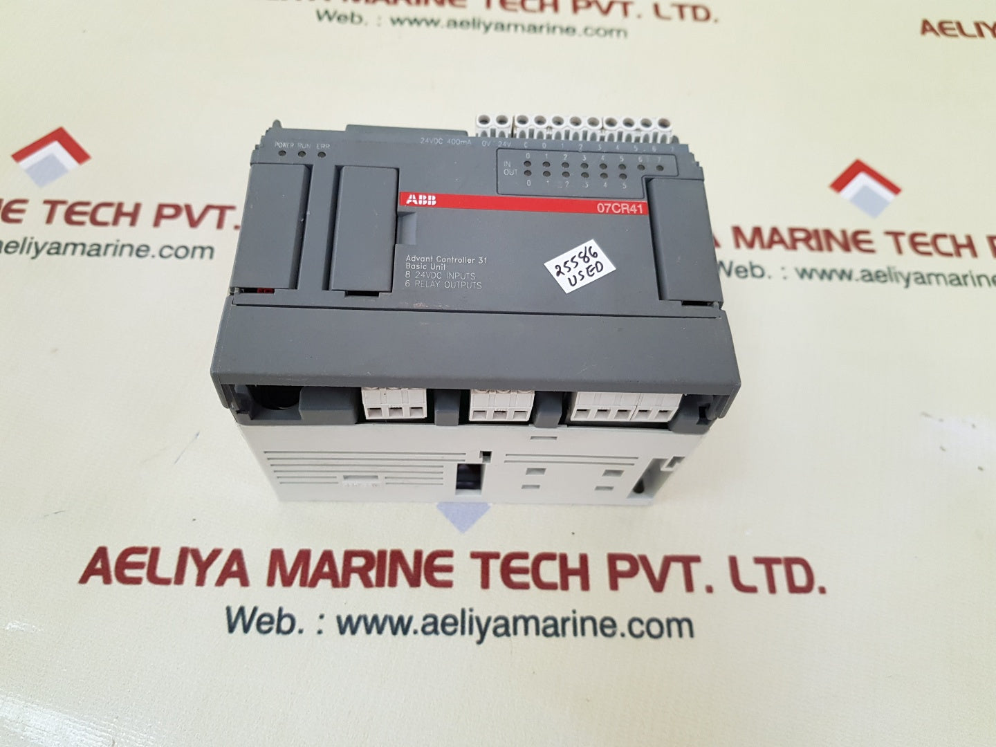 Abb 07Cr41 Advant Controller 31 Basic Unit 1Sbp260026R1001 24V Dc 5W/10W 400Ma