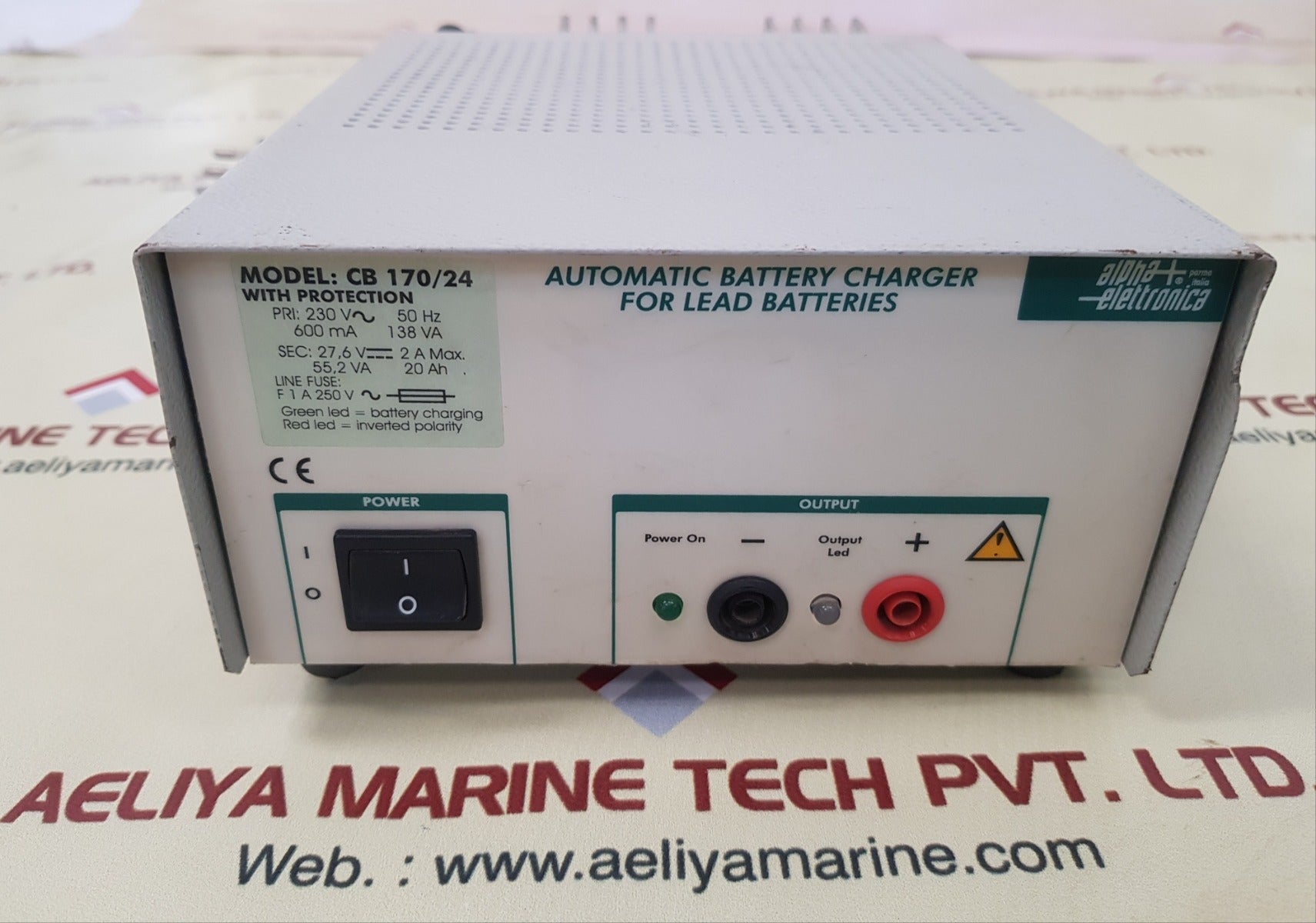 Alpha Elettronica Cb 170/24 Automatic Battery Charger 230V~ 50Hz