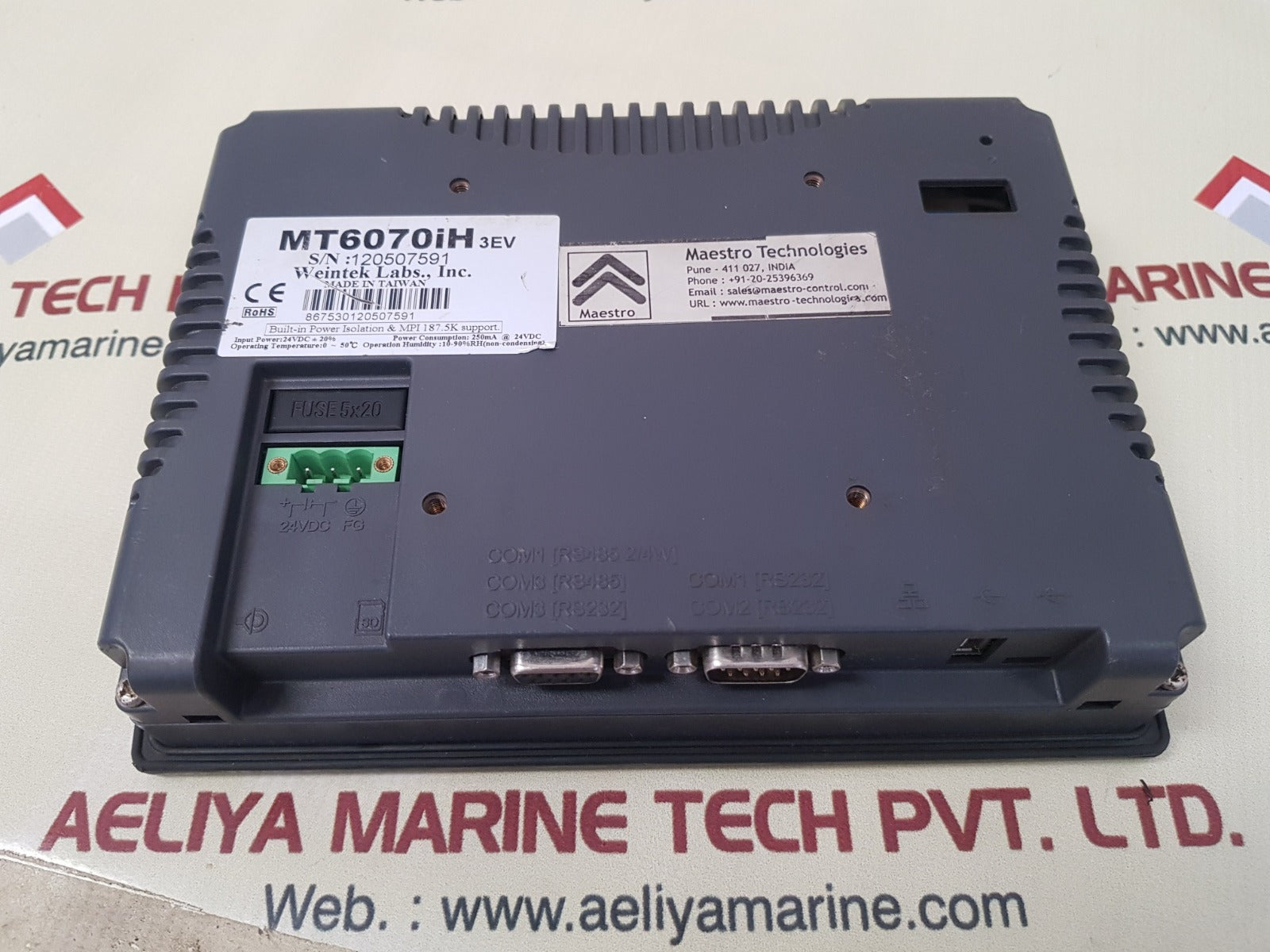 Weintek easyview mt6070ih 3ev touch screen