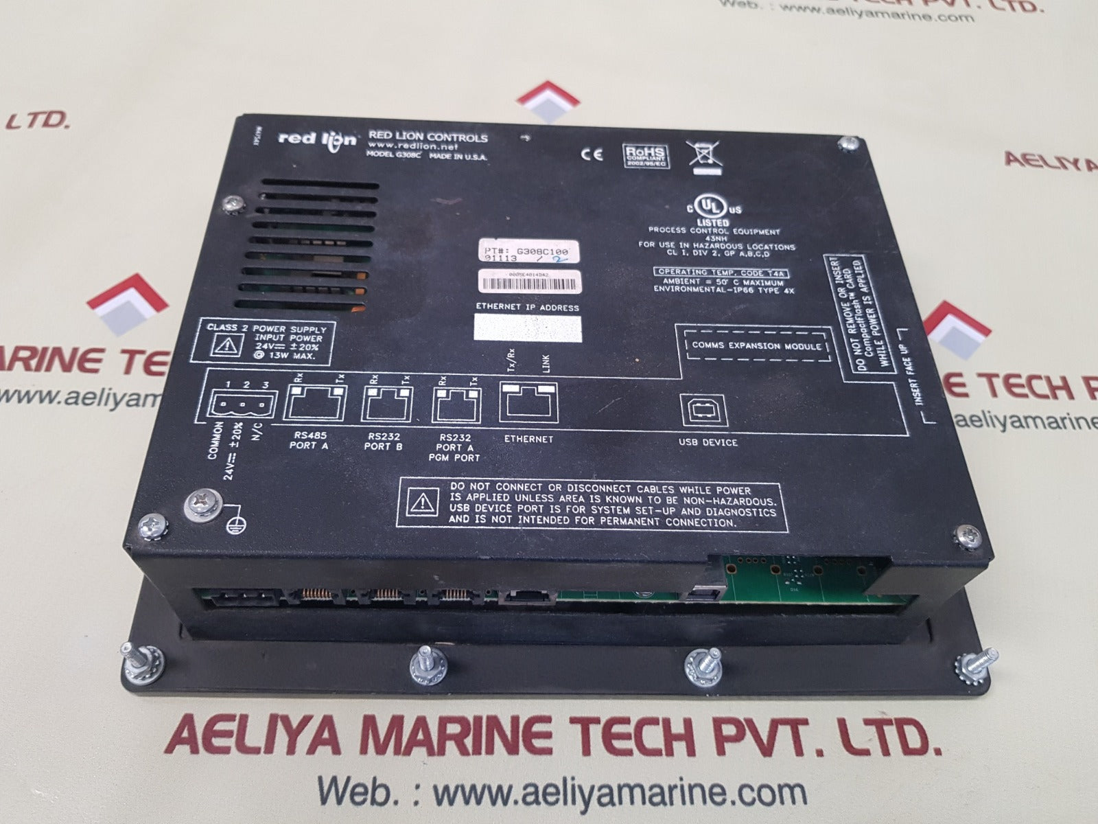 Red lion controls g308c100 touch screen operator panel