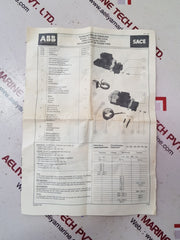 Abb Actronic 0.1ÂµF+10 Ohm 1W Shunt Closing Release