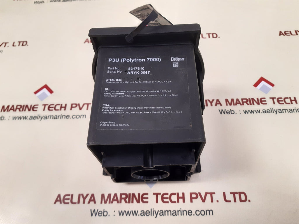 Drager Polytron 8317610 P3U (Polytron 7000) Toxic Gases And Oxygen Det ...