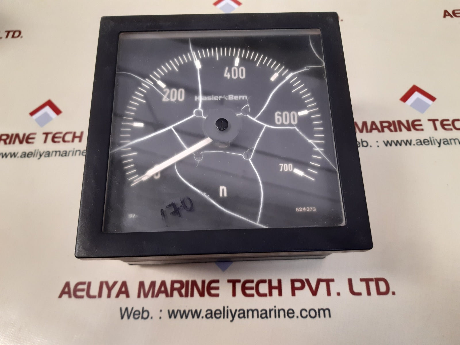 Hasler Ag Bern 524373 Meter 0-700 N