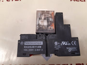 Telemecanique/Schneider Electric Rxm4Ab2Bd Relay With Base Rxze2S114M
