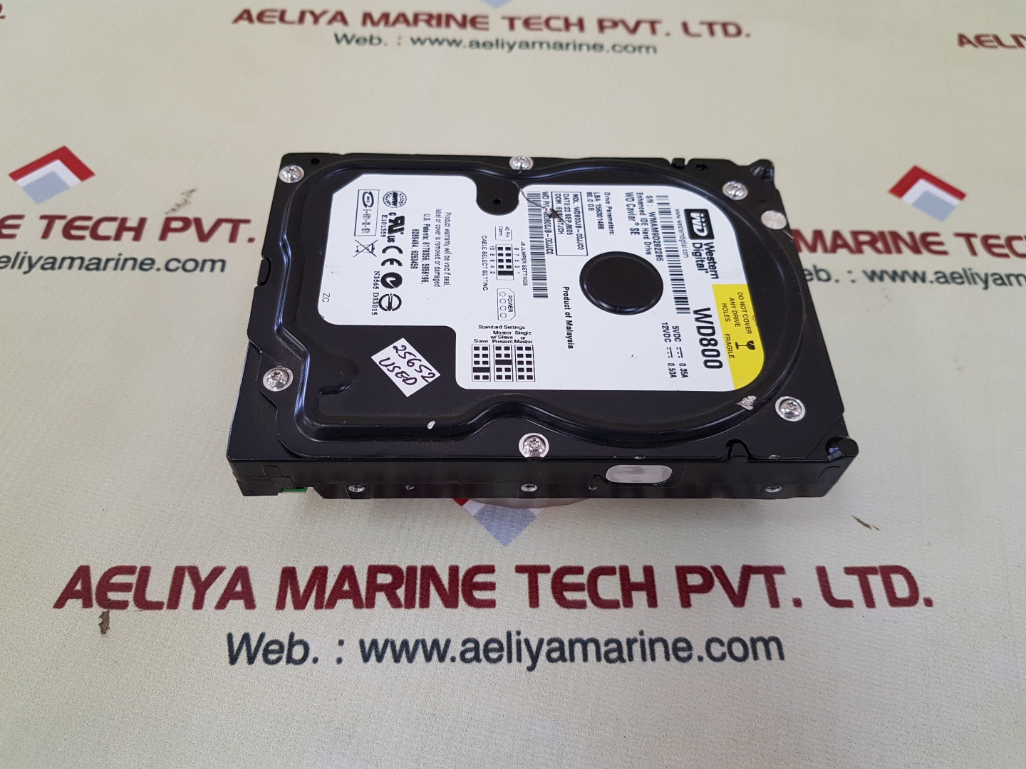 Western digital wd800jb-00jjc0 80.0gb hard drive