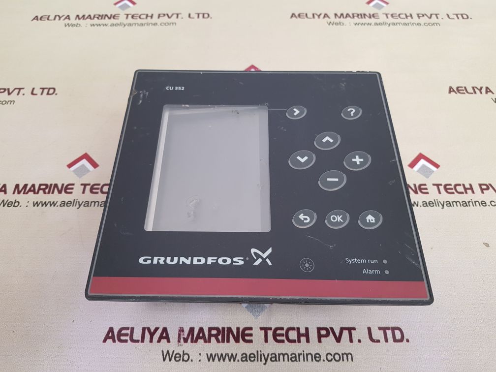 Grundfos Cu 352 Multi Pump Control Panel 98146952-v01 (Display Damage ...