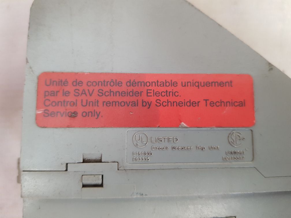 Schneider Micrologic 6.0 A Control Unit