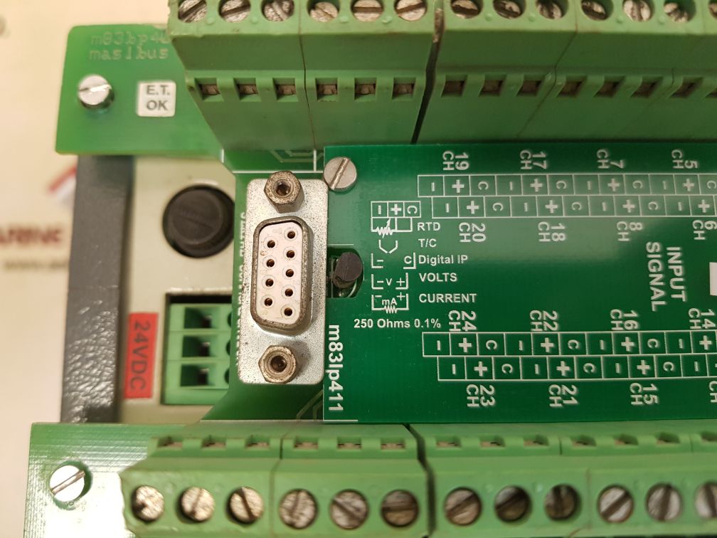 Masibus 85Xx Mix Process Scanner Power 24Vdc 0 To 200 Deg