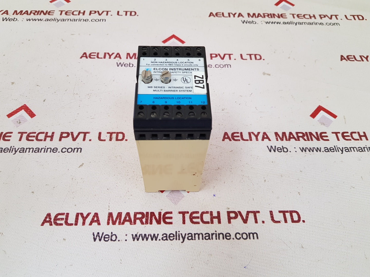 Elcon Instrument Mb4/1/28+28+ Intrinsic Safety Multi Barrier System