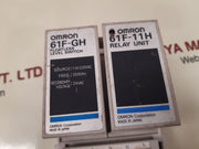 Omron 61F-gh, 61F-11H Floatless Level Switch Relay Unit 110/220 Vac