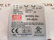 Mean Well Dr-4524 Power Supply 100-240Vac 1.5A 50/60Hz (New)