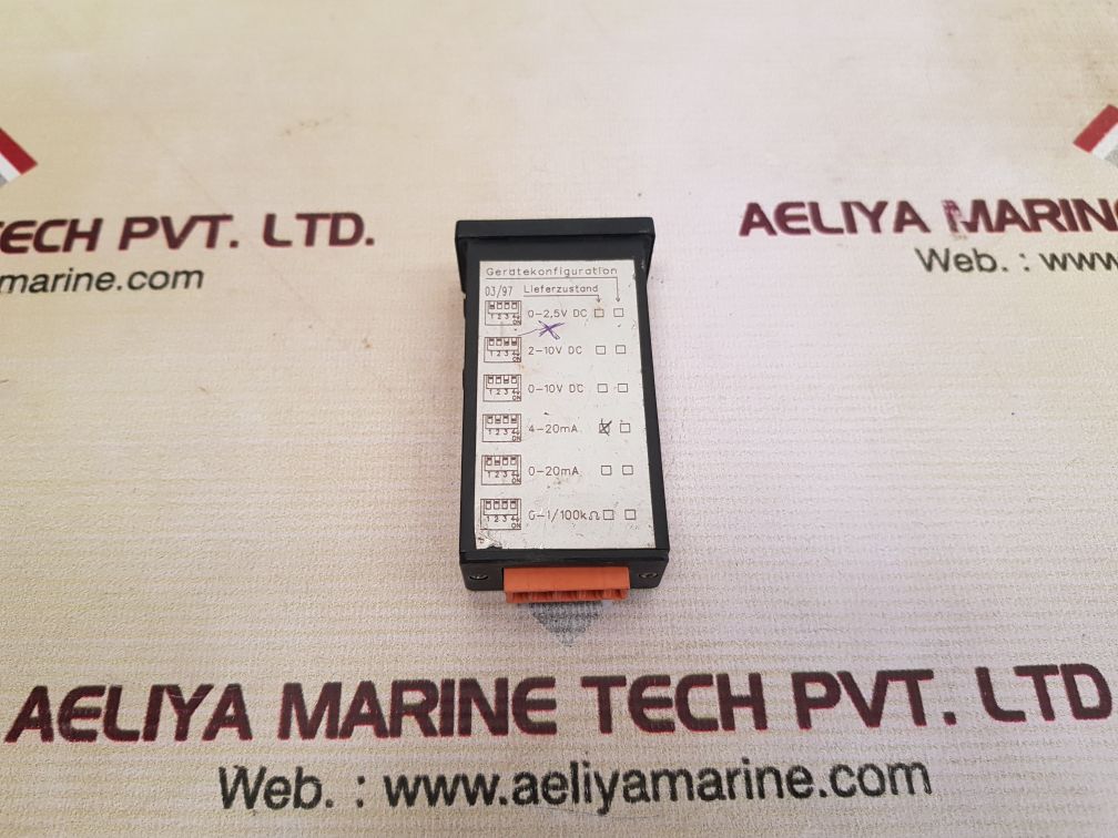 Martens Elektronik Ba4824-1-1-2-0-10-1 Panel Meter 24V Ac/Dc