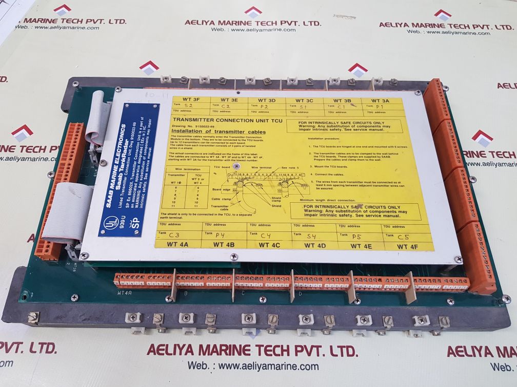 Saab 9150022-69 Transmitter Connection Unit Tcu