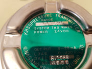 Nagano Keiki Kh50 Pressure Transmitter 24Vdc New