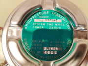 Nagano Keiki Kh 50 Pressure Transmitter 24Vdc 0-400 Ohm
