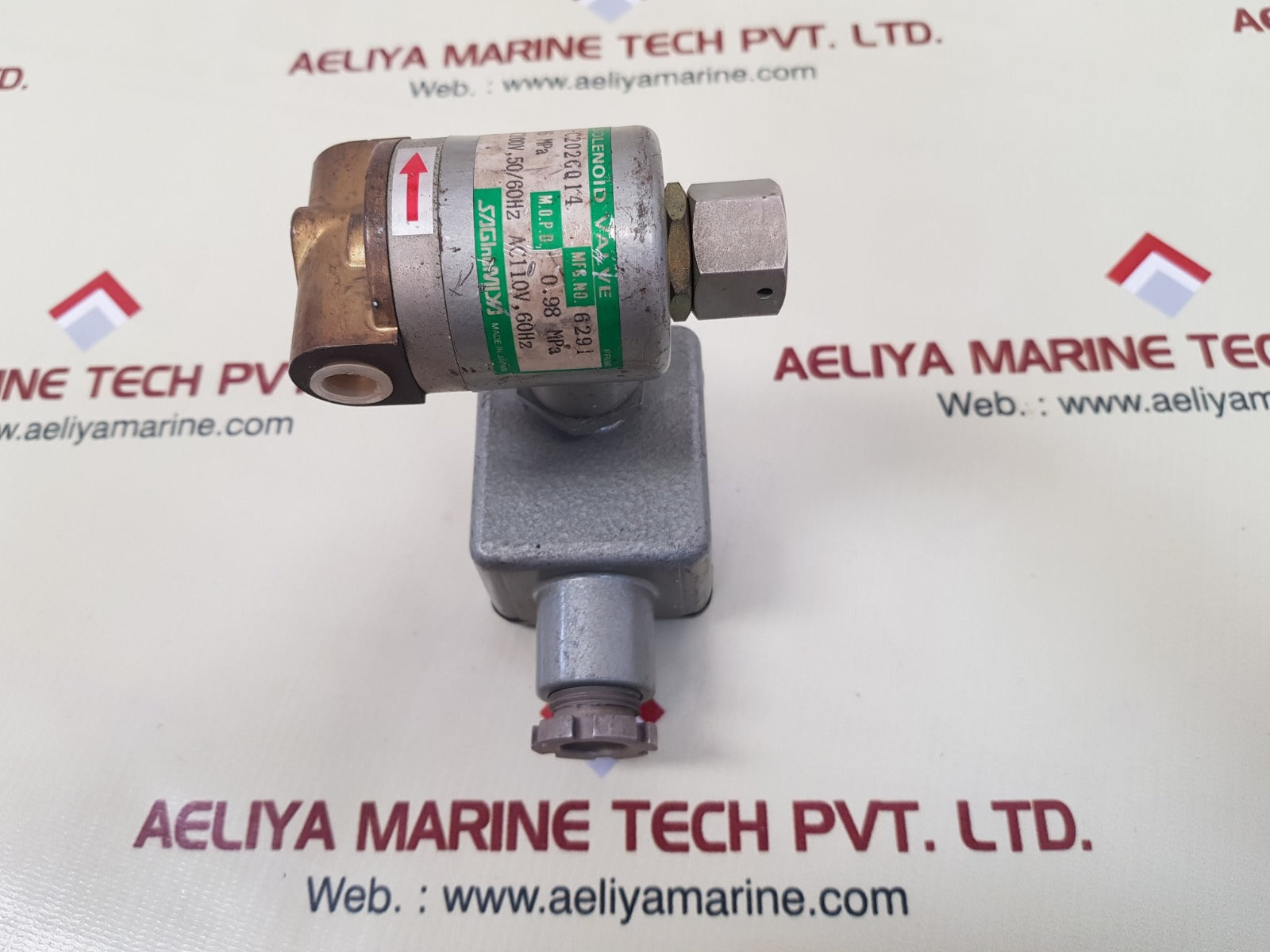 Saginomiya Cmv-c202Gq14 Solenoid Valve Ac100V 50/60Hz