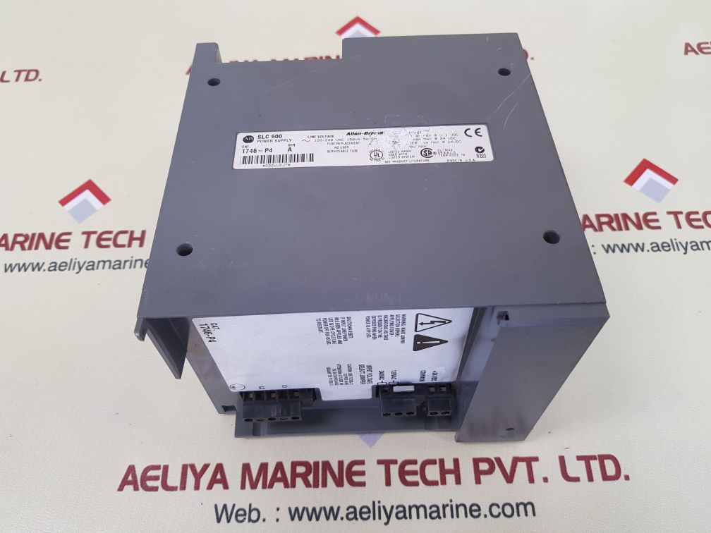 Allen-bradley 1746-p4 ser.a slc 500 power supply 50/60hz