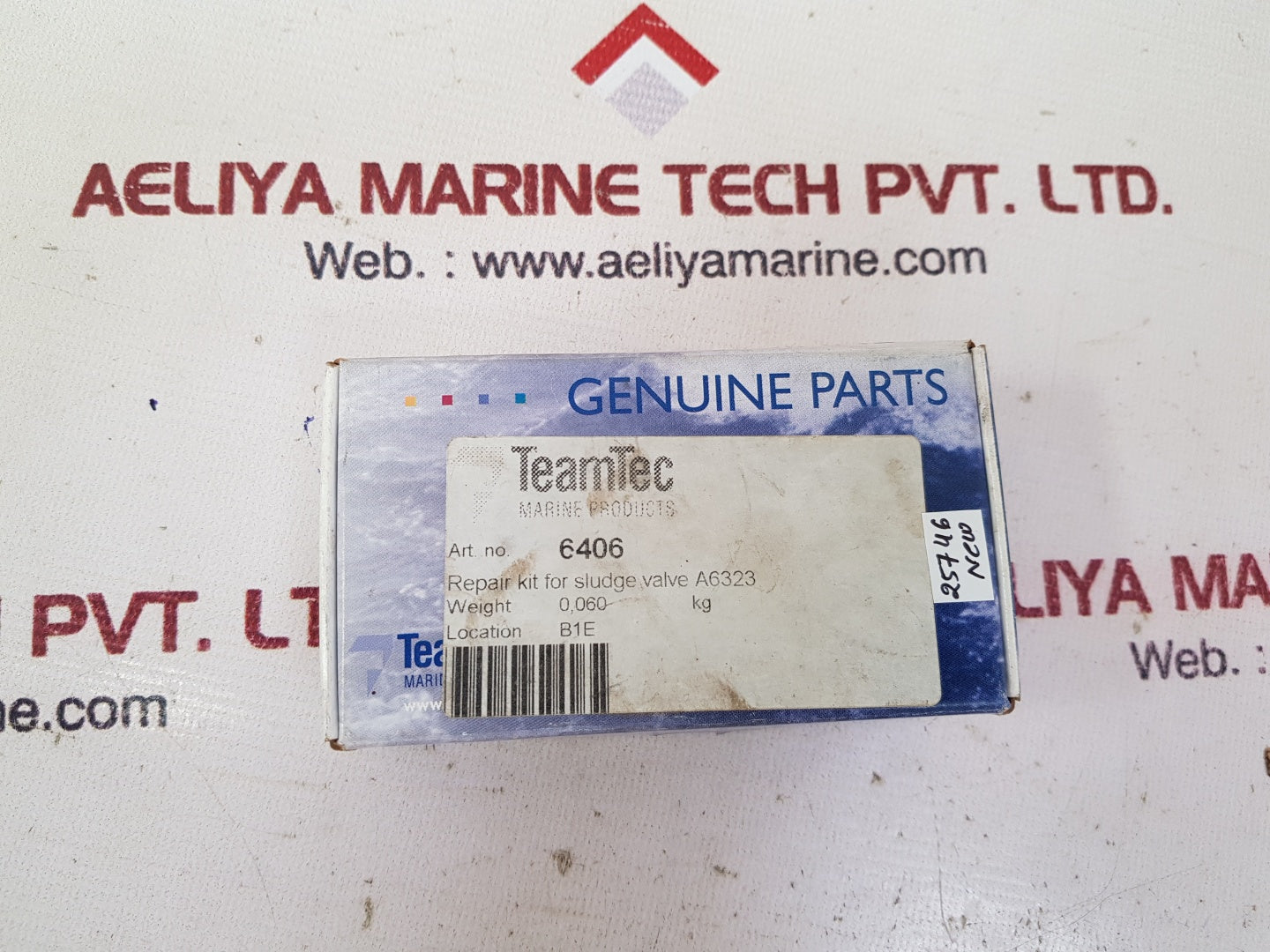 Teamtec 6406 repair kit for sludge valve a6323