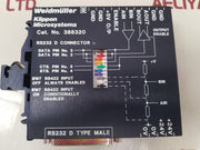 Weidmuller 388320 connector module rs232/422 converter