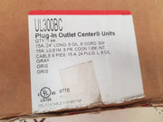 Wiremold Ul300Bc Plug-in Outlet Center Unit 15A 125V 50/60Hz