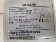 Siemens 7Ss6010-5Ea00-0Aa0/Bb Busbar Protection 5A 50/60Hz