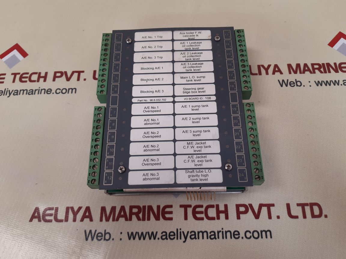 Praxis Automation 98.6.032.702 I/O Module Rev: Da